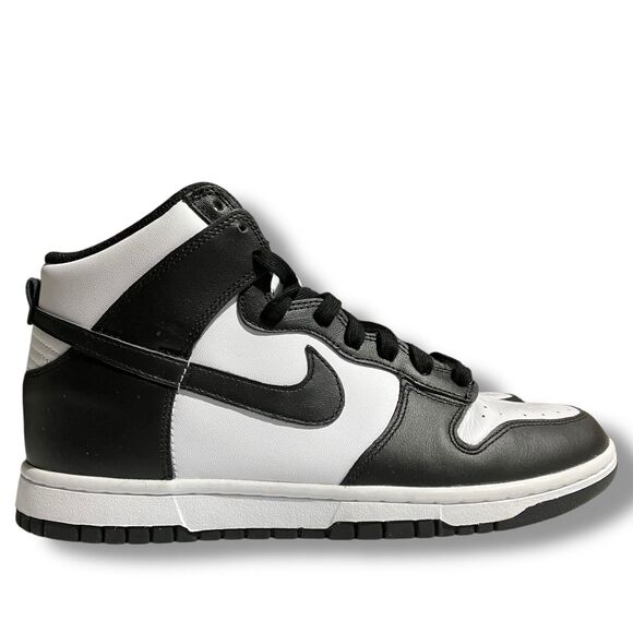 Nike Black Dunk High Panda White Sneakers Streetwear DD1869 103 - Picture 2 of 9